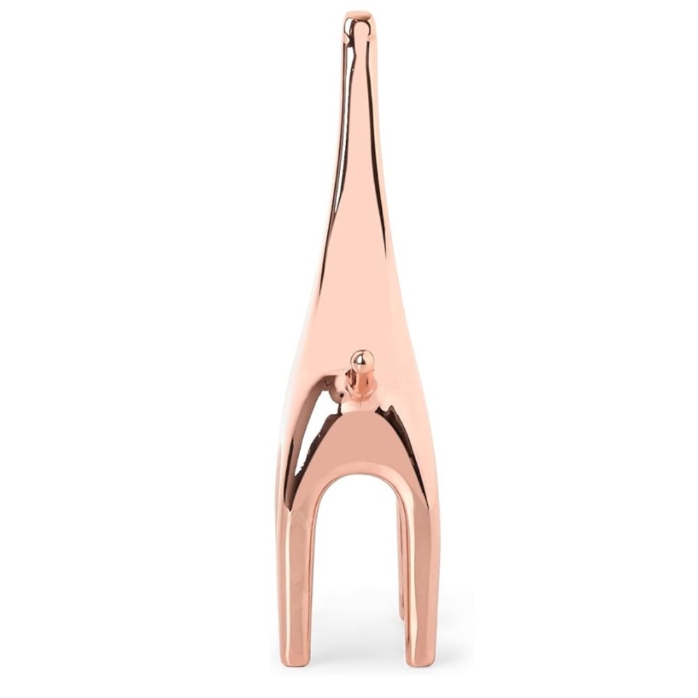 NWOT Umbra Rose Gold Giraffe Jewelry Holder - Picture 5 of 9